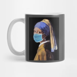 The Responsible Girl with the Pearl Earring. Mug